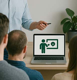 Ajudamos ONGs e Associações a receberem Treinamentos e Palestras sem custo através de permutas.