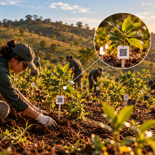 Ações técnicas e comunitárias do projeto Água Florestal da Associação Verde Esperança, focadas no plantio de mudas nativas e monitoramento ambiental.