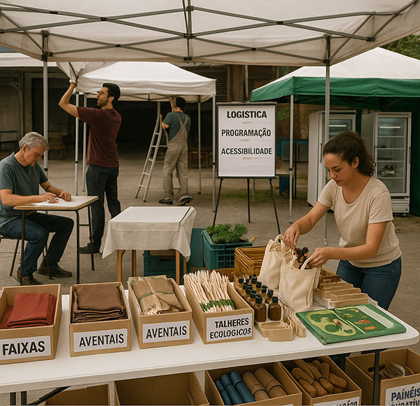 Chamada para apoio ao Festival Gastronômico da Associação Verde Esperança, com oportunidades de voluntariado, parcerias e doações.