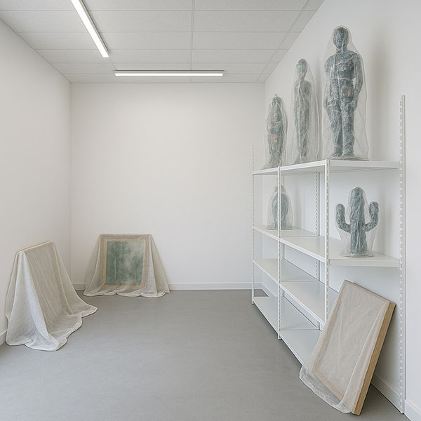 Imagem ilustrativa da ausência de espaços culturais voltados à arte ecológica e à sustentabilidade, desafio enfrentado pelo projeto MAE da Associação Verde Esperança.